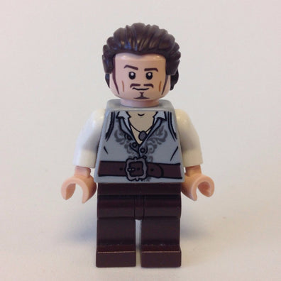 LEGO Minifigure-Will Turner-Pirates of the Caribbean-POC026-Creative Brick Builders